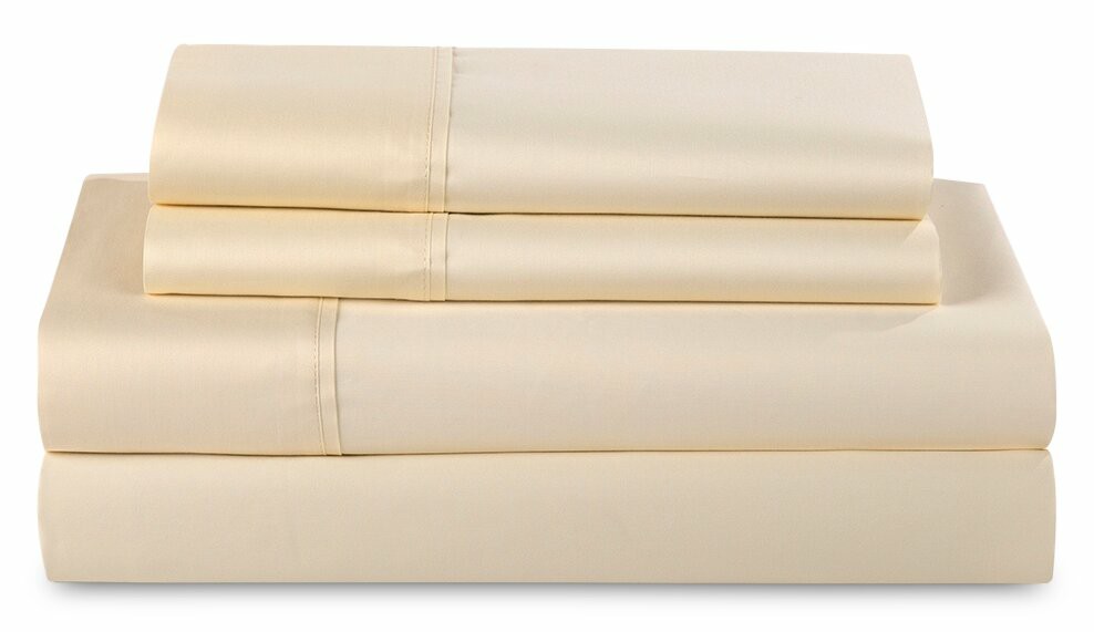 Hyper-Cotton™ 4-Piece King Sheet Set – Champagne Bedding