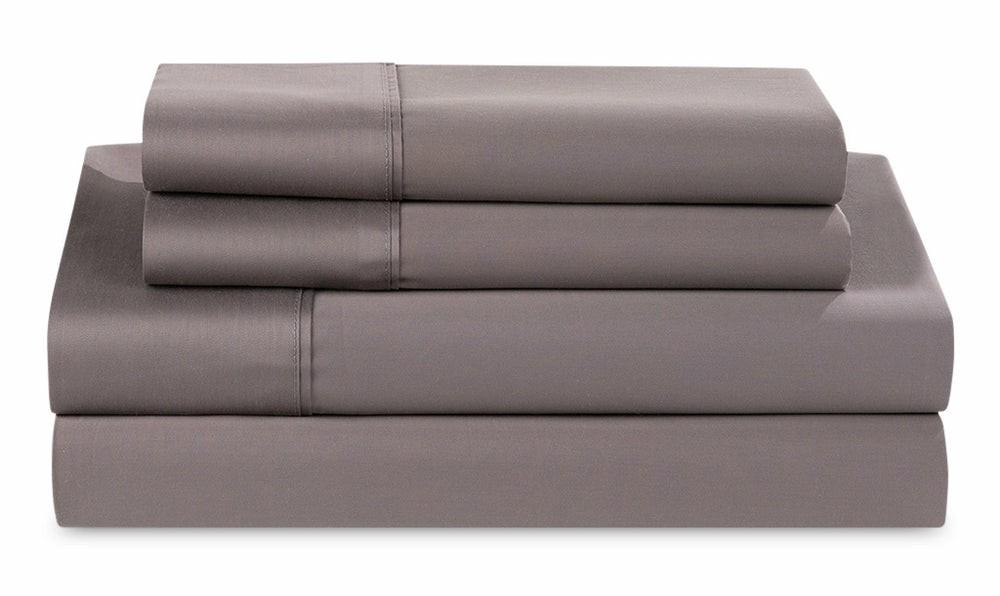 Hyper-Cotton™ 4-Piece King Sheet Set – Grey Bedding