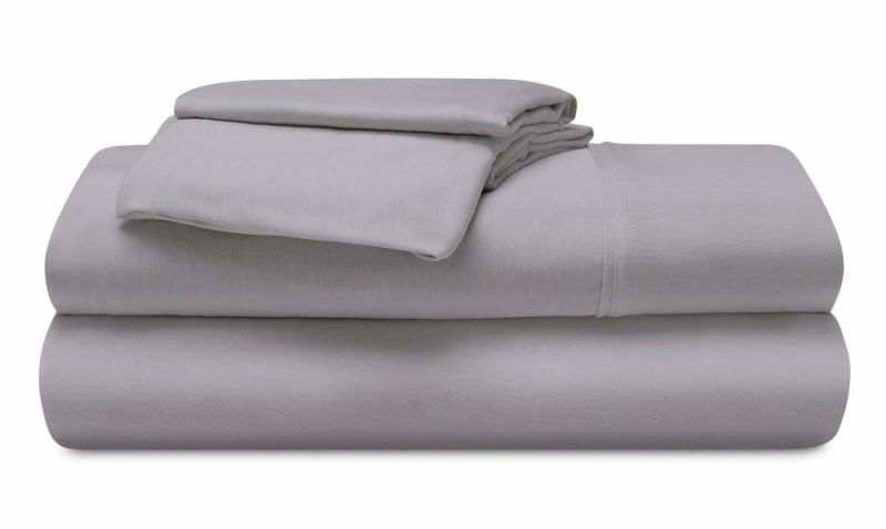 Hyper-Wool™ Performance 4-Piece King Sheet Set – Light Grey Bedding