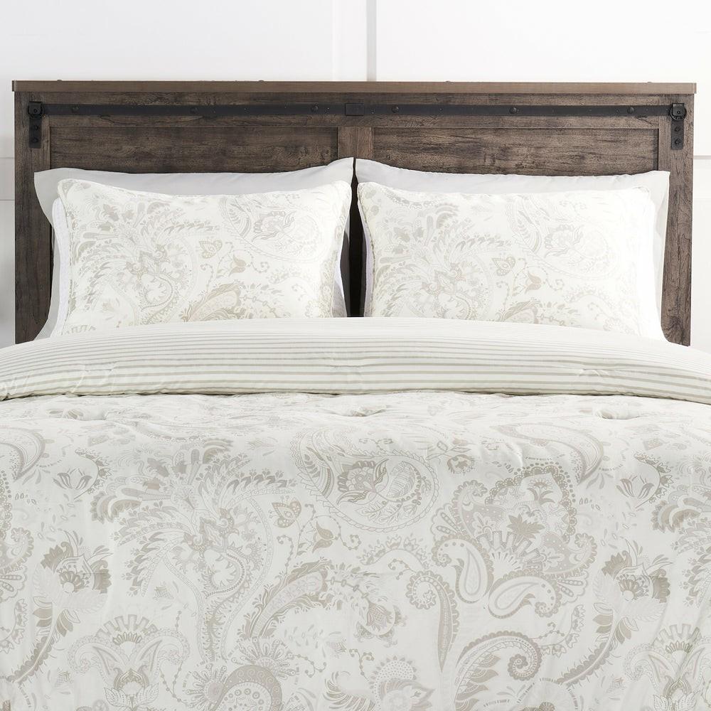 Indie Paisley 3-Piece Full/Queen Comforter Set Bedding