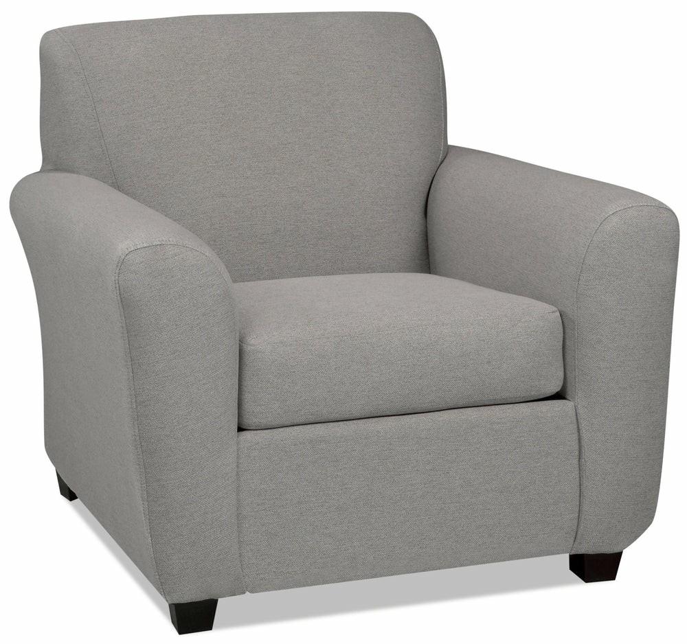 Jeri Fabric Chair – Grey Furniture