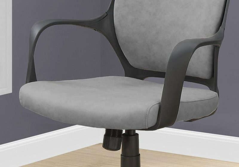 Jessie 25″ Office Chair – Grey & Black Chairs