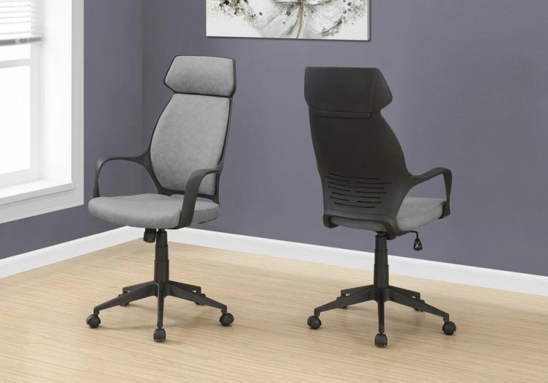 Jessie 25″ Office Chair – Grey & Black Chairs