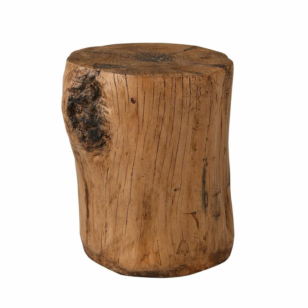 Jordy 15″ Faux Wood  Accent Table – Natural End Tables