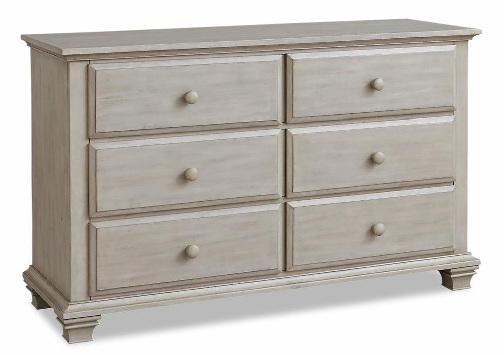 Kenilworth 6-Drawer Dresser, 56″W – Stonewash Bedroom