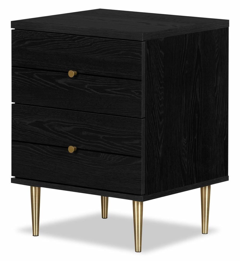 Lake Nightstand – Black Bedroom