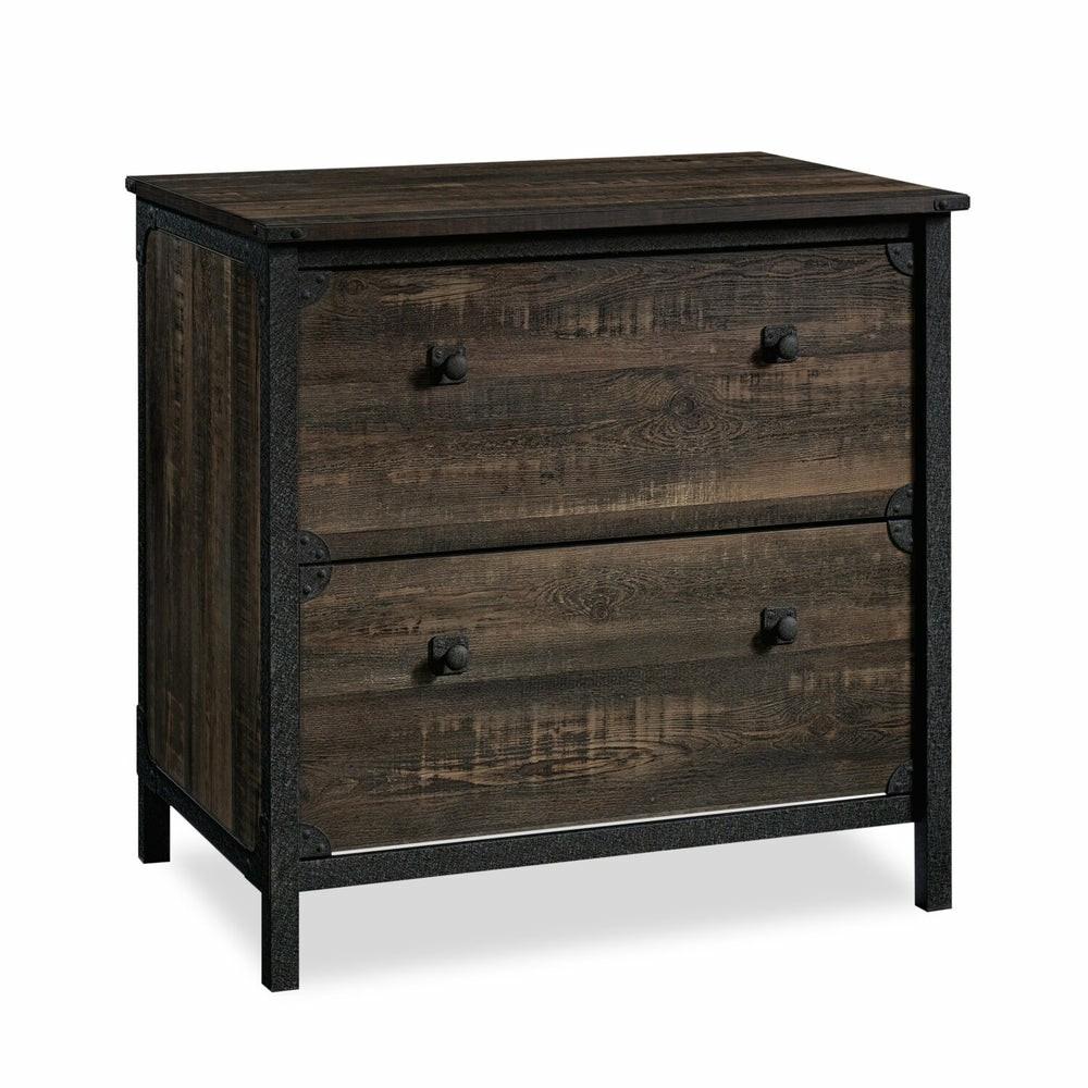 Lewis Lateral Filing Cabinet – Carbon Oak Cabinets