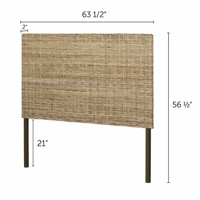 Lilak Queen Headboard – Rattan Bedroom