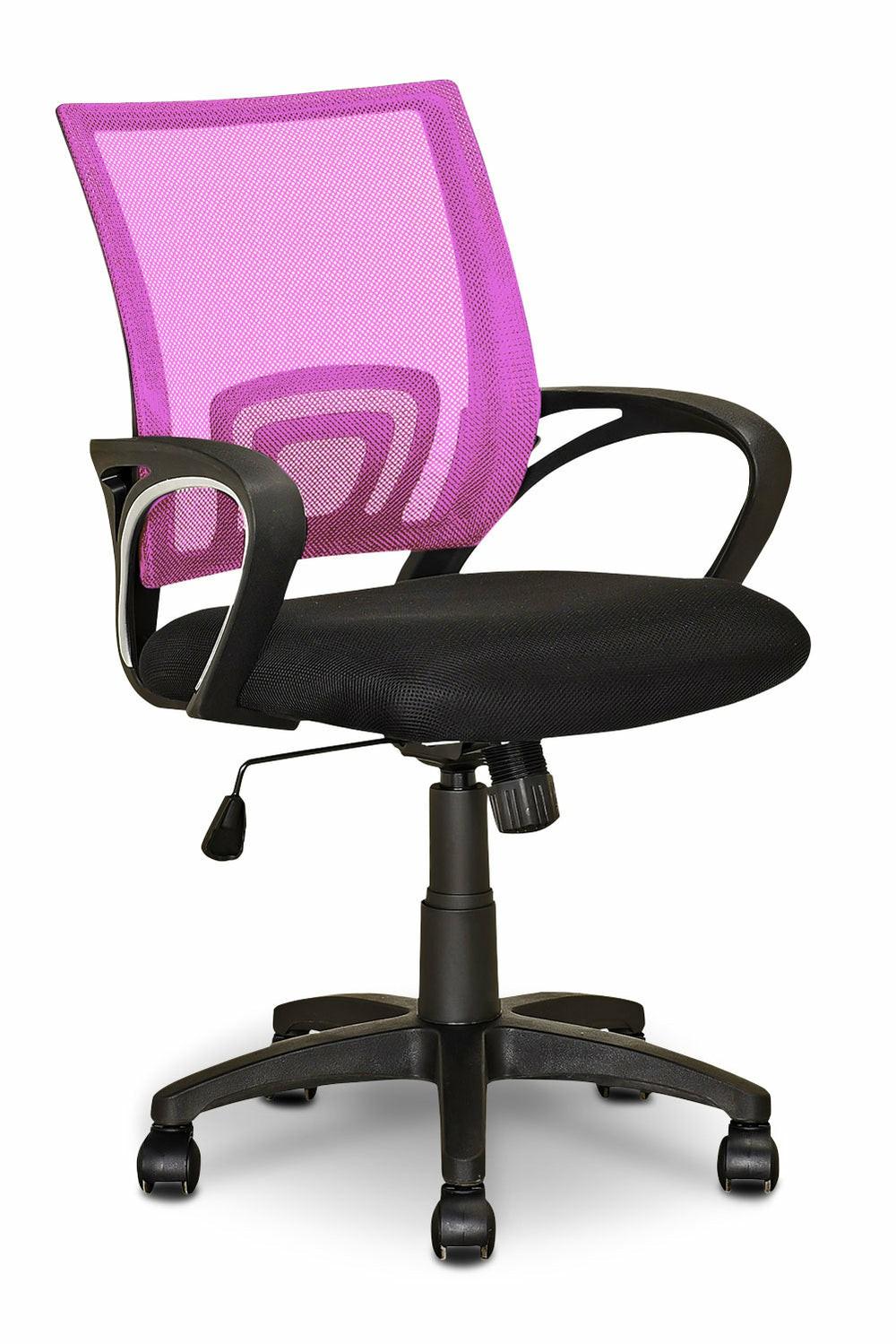 Loft 21″ Mesh Office Chair – Pink Chairs