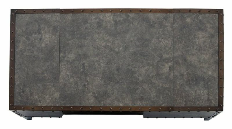 Lonzo 54″ Industrial Lift Top Coffee Table With Storage – Bronze And Grey With Metal Legs Coffee Tables