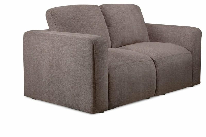 Lotus Chenille Loveseat – Coffee Furniture