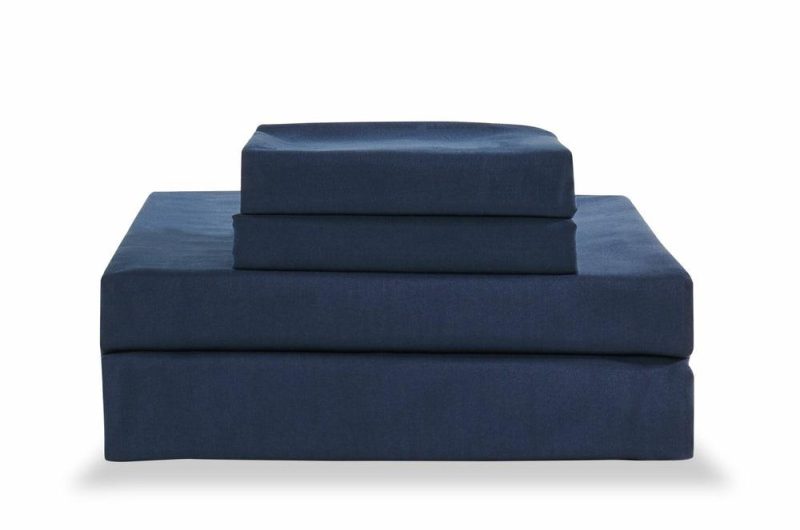 Masterguard® Ultra Advanced 4-Piece Full Sheet Set – Navy Bedding