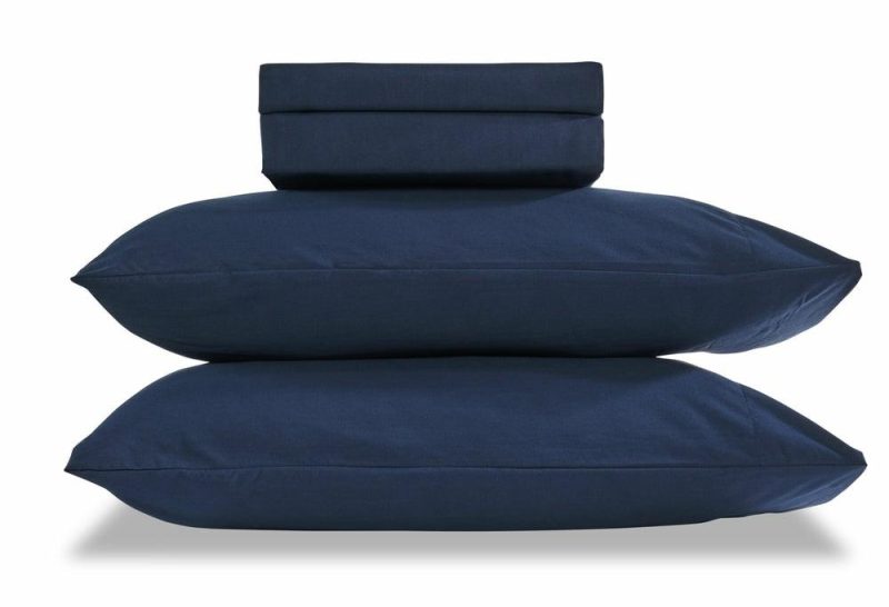 Masterguard® Ultra Advanced 4-Piece Full Sheet Set – Navy Bedding