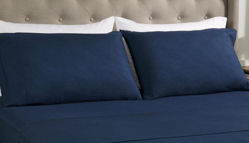 Masterguard® Ultra Advanced 4-Piece Full Sheet Set – Navy Bedding