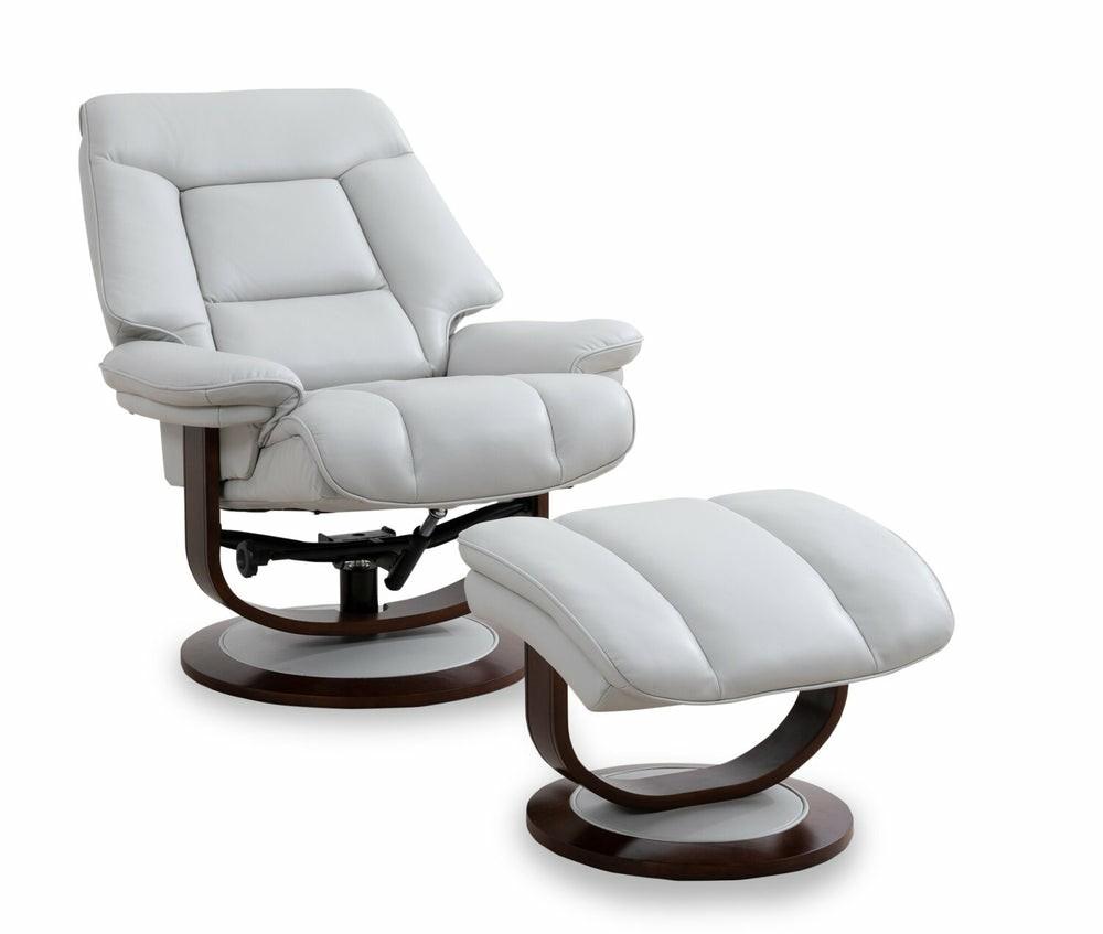 Maven Genuine Leather Reclining Chair And Footrest Furniture