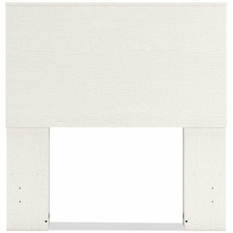 Mavi Bookcase Headboard For Kids, Usb, Mid-Century Modern, White – Twin Size Bedroom