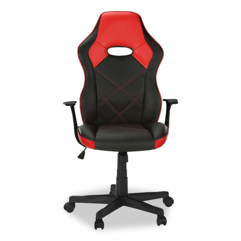 Miller 25.5″ Gaming Chair – Red & Black Chairs