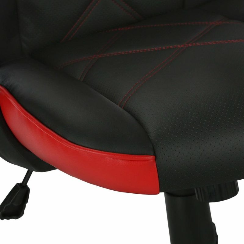 Miller 25.5″ Gaming Chair – Red & Black Chairs