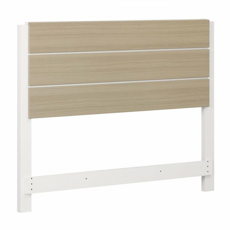 Munich Headboard – White And Soft Elm Bedroom