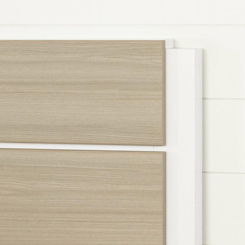 Munich Headboard – White And Soft Elm Bedroom