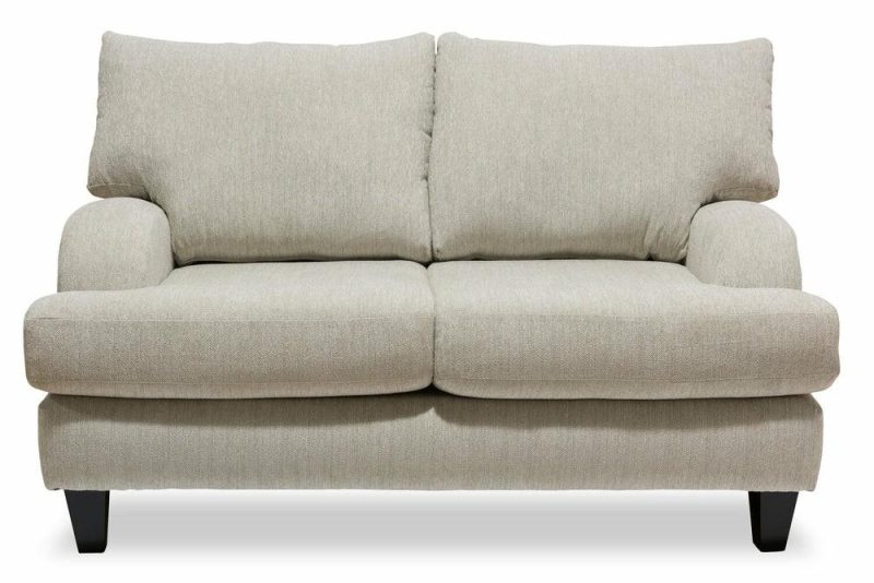 Nofia Chenille Loveseat – Linen Furniture