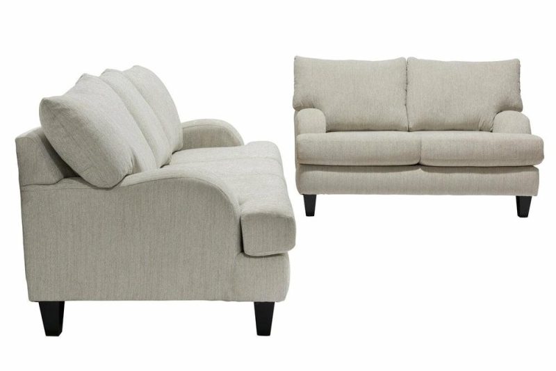 Nofia Chenille Loveseat – Linen Furniture