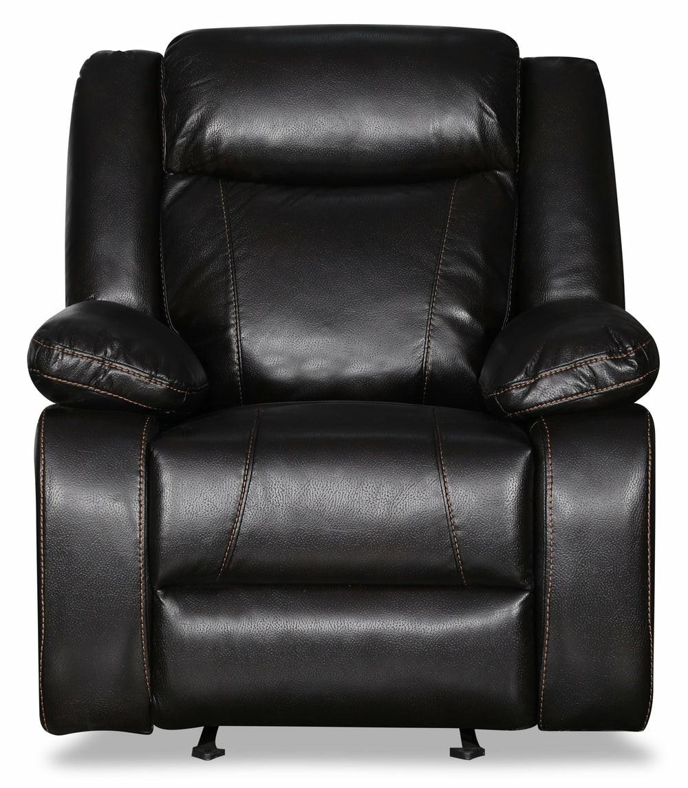 Nolan Leath-Aire Recliner – Blackberry Furniture