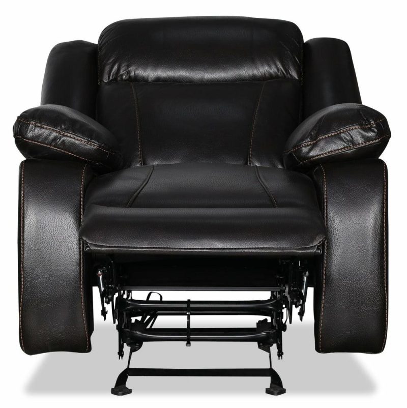 Nolan Leath-Aire Recliner – Blackberry Furniture