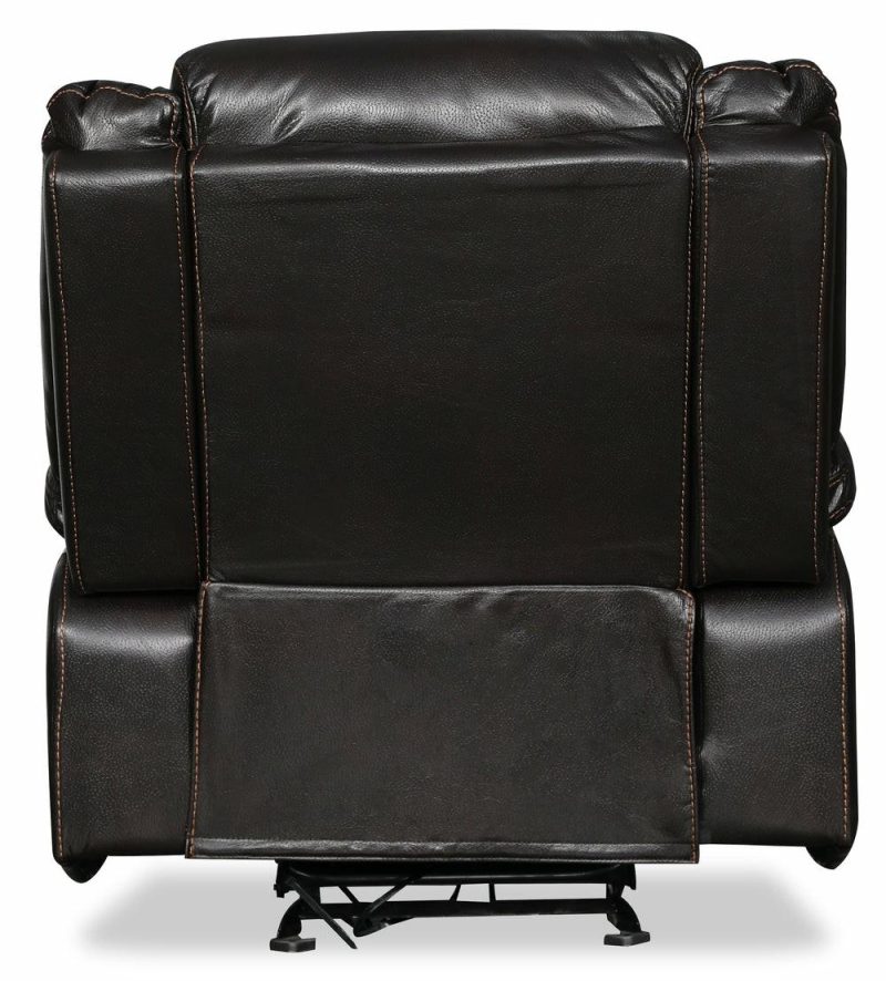 Nolan Leath-Aire Recliner – Blackberry Furniture