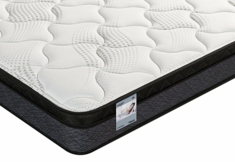 Portage Eurotop Twin Mattress Bedroom