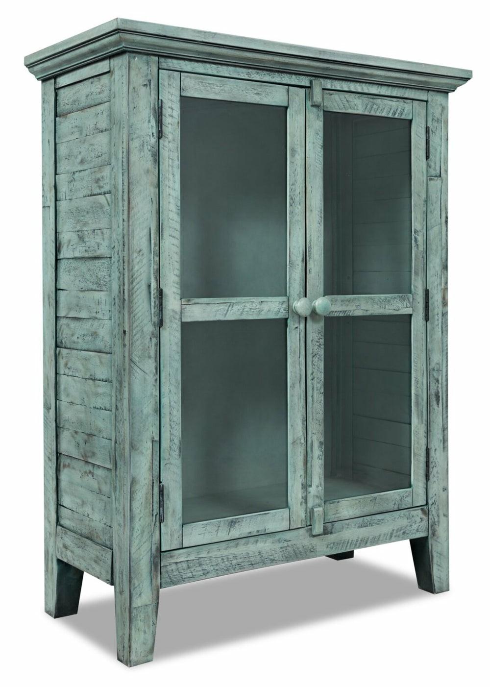 Rocco 32″ 2-Door Accent Cabinet – Vintage Blue Buffets, Servers And Cabinets