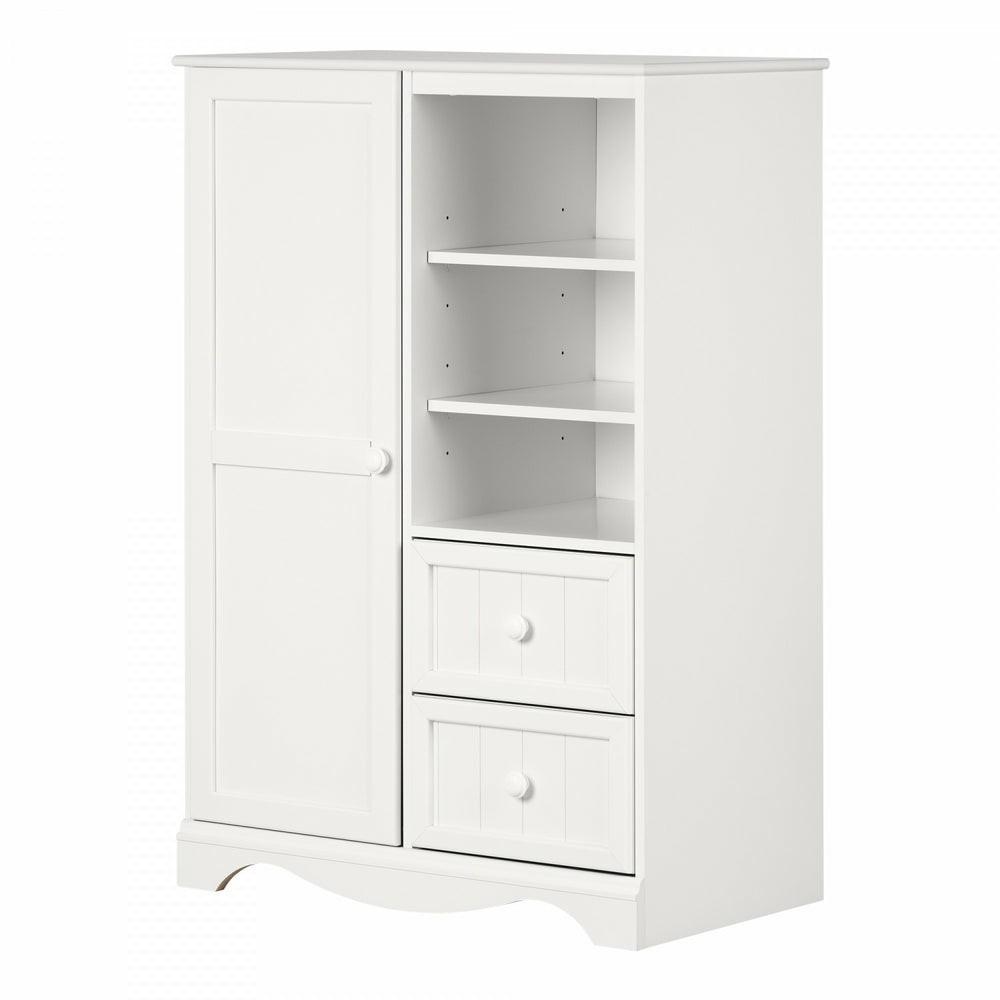 Savannah Armoire – Pure White Armoires & Wardrobes