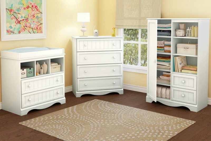 Savannah Armoire – Pure White Armoires & Wardrobes