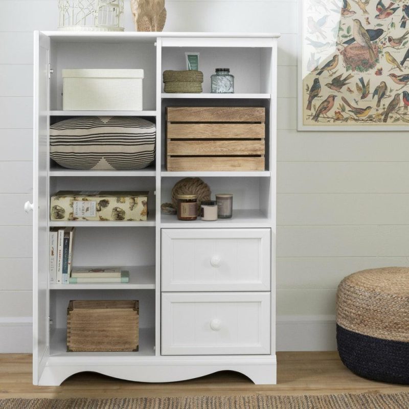 Savannah Armoire – Pure White Armoires & Wardrobes