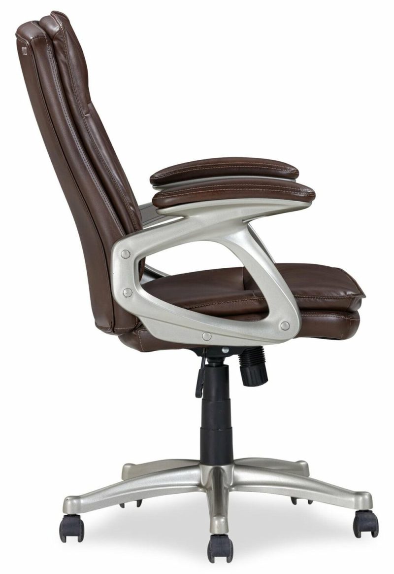 Sealy® Dimitri 29” Adjustable Office Chair – Brown Chairs