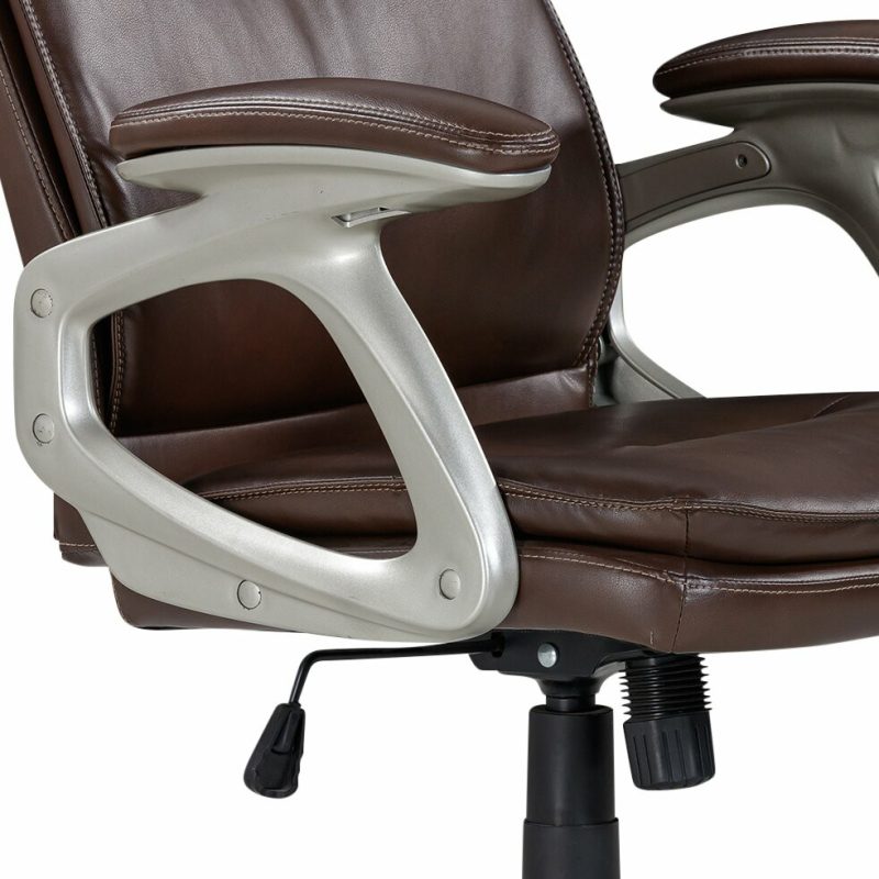 Sealy® Dimitri 29” Adjustable Office Chair – Brown Chairs