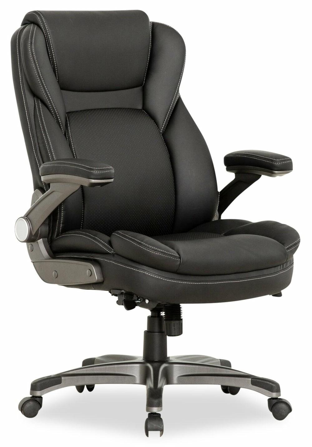 Sealy® Ferdi 29.75” Adjustable Office Chair – Black Chairs