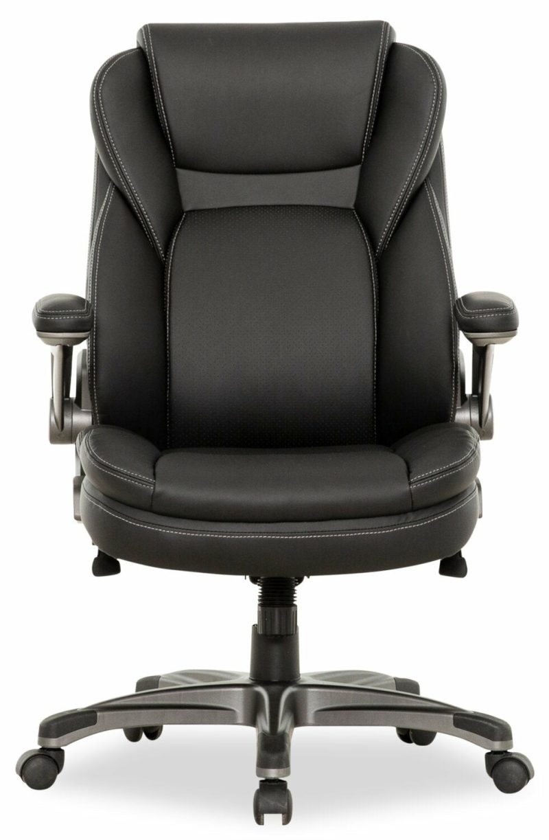 Sealy® Ferdi 29.75” Adjustable Office Chair – Black Chairs