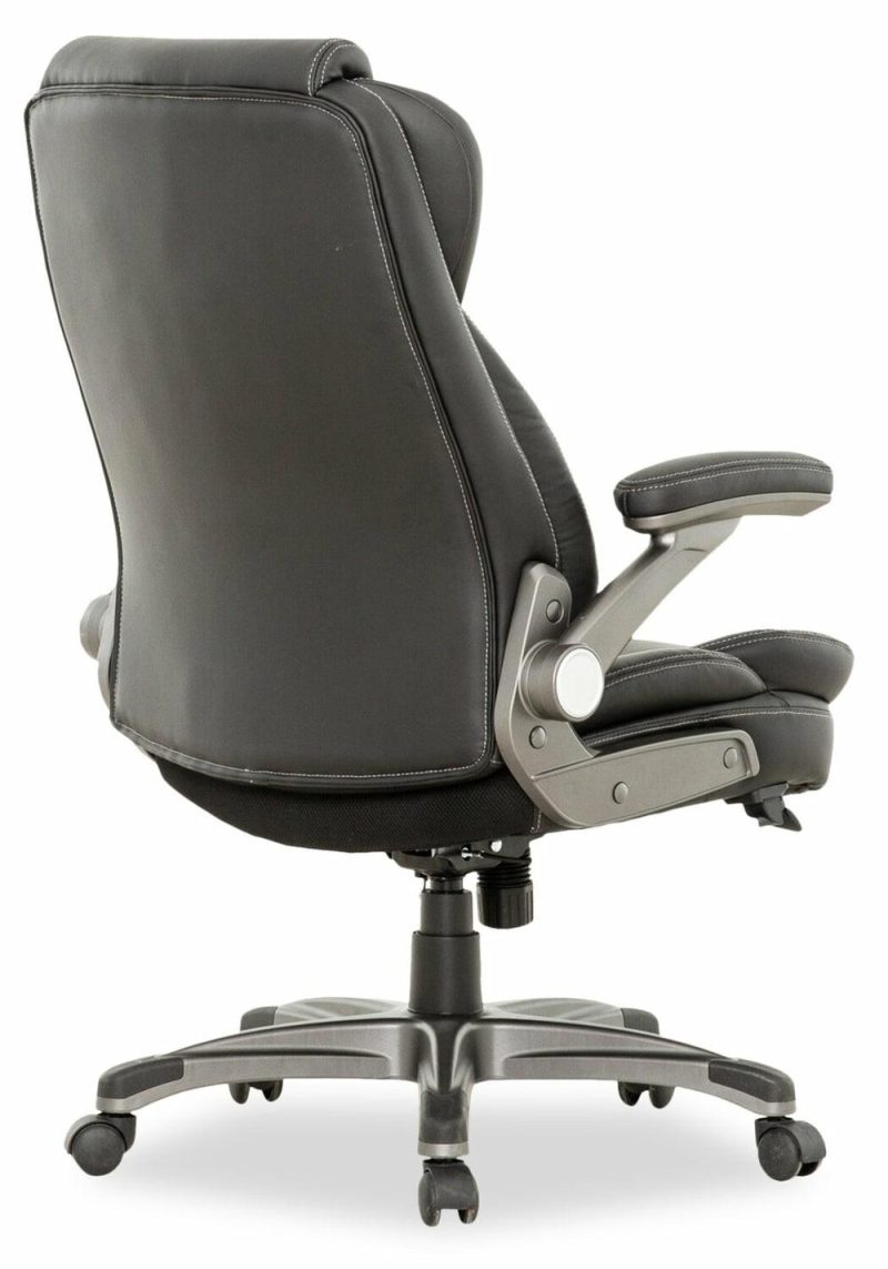 Sealy® Ferdi 29.75” Adjustable Office Chair – Black Chairs