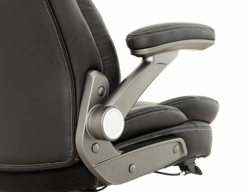 Sealy® Ferdi 29.75” Adjustable Office Chair – Black Chairs