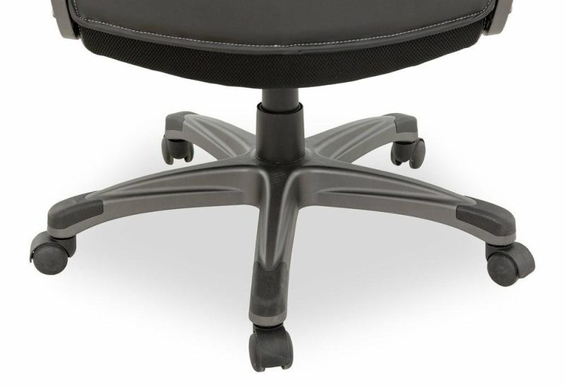 Sealy® Ferdi 29.75” Adjustable Office Chair – Black Chairs