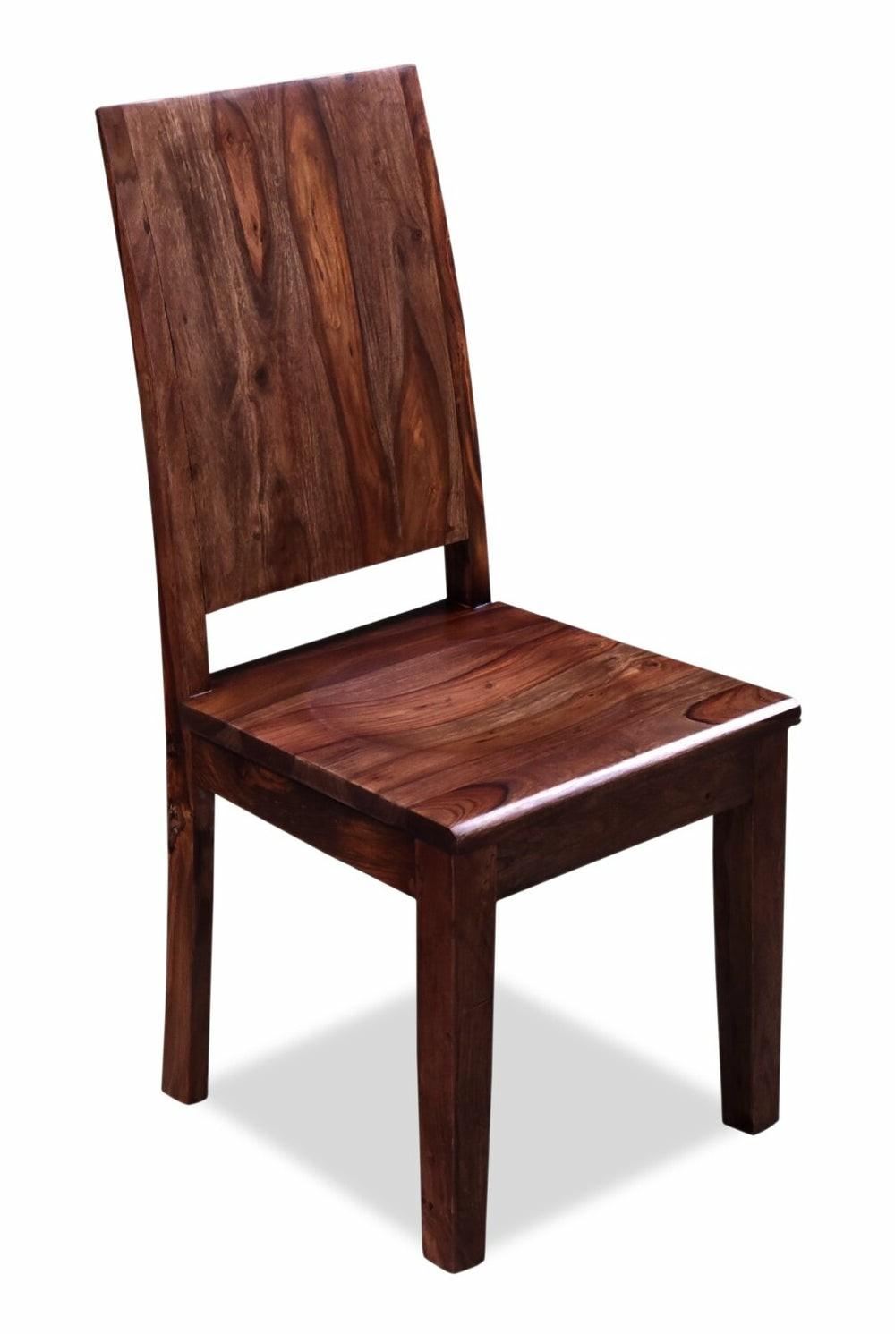 Shilo Dining Chair, Sheesham Wood – Brown Dining Chairs