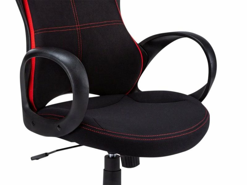 Skylar 26.5″ Gaming Chair – Black & Red Chairs