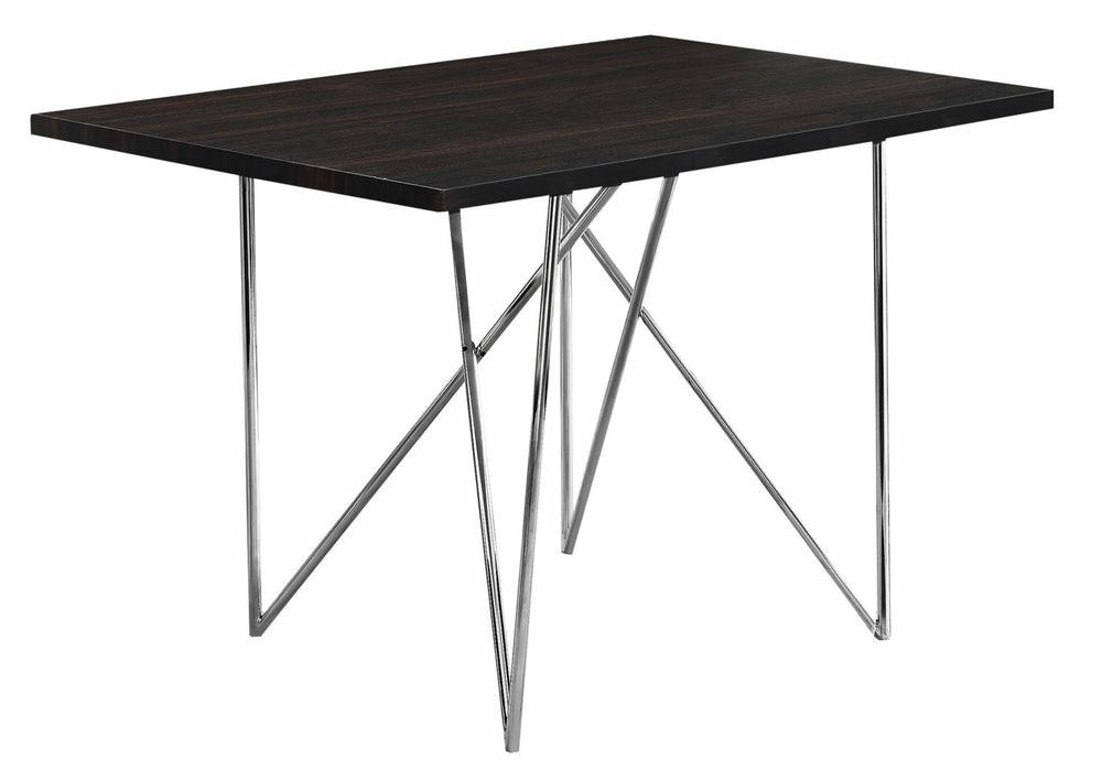 Small Rectangular Dining Table – Espresso Dining Room