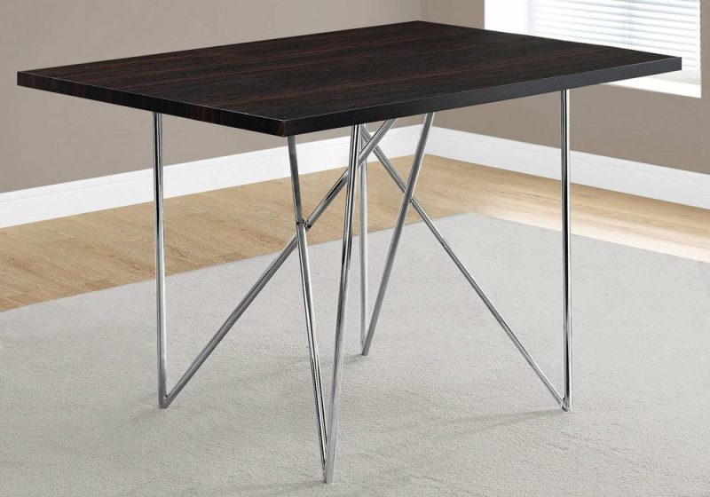 Small Rectangular Dining Table – Espresso Dining Room