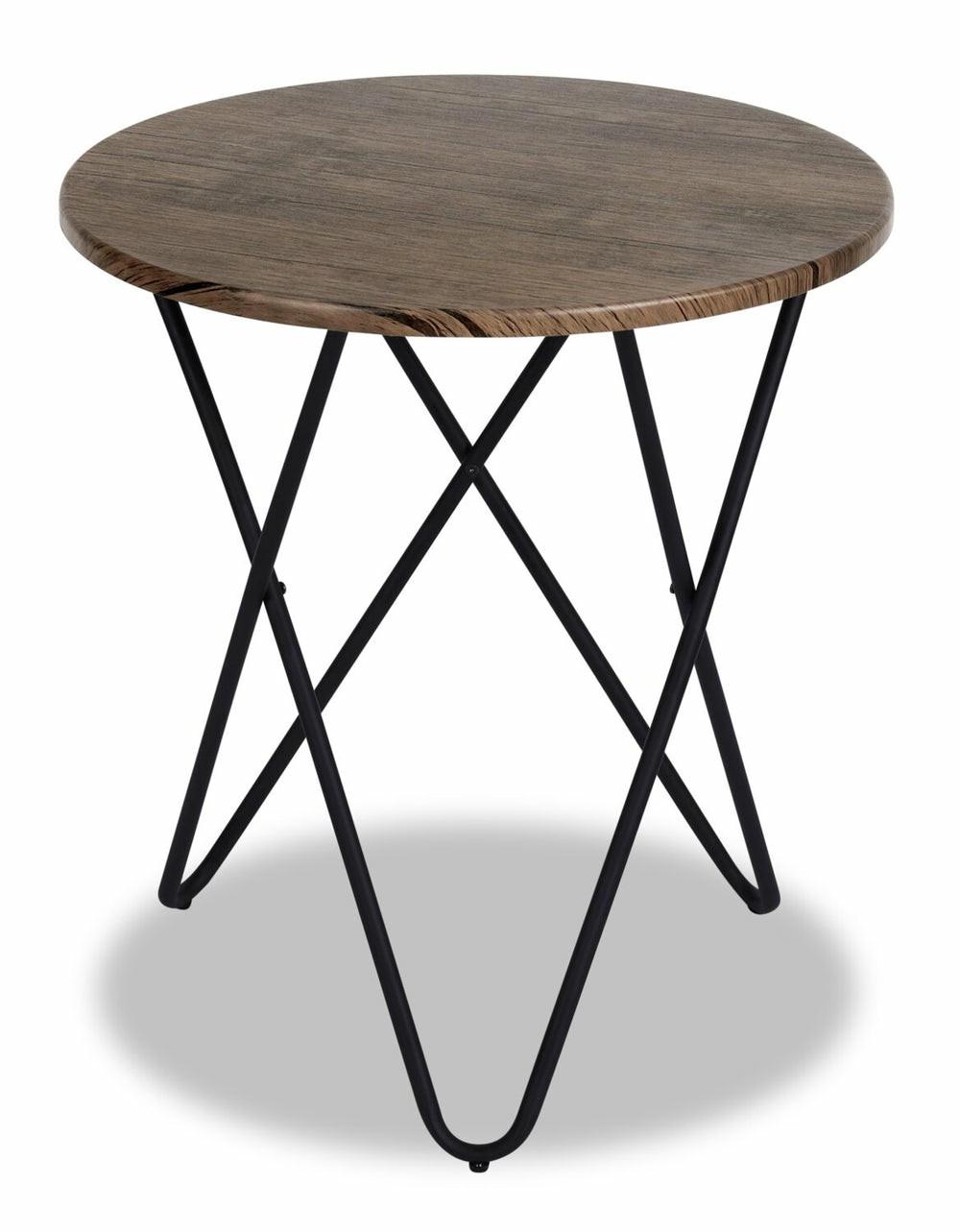 Spencer 20″ Accent Table – Brown End Tables