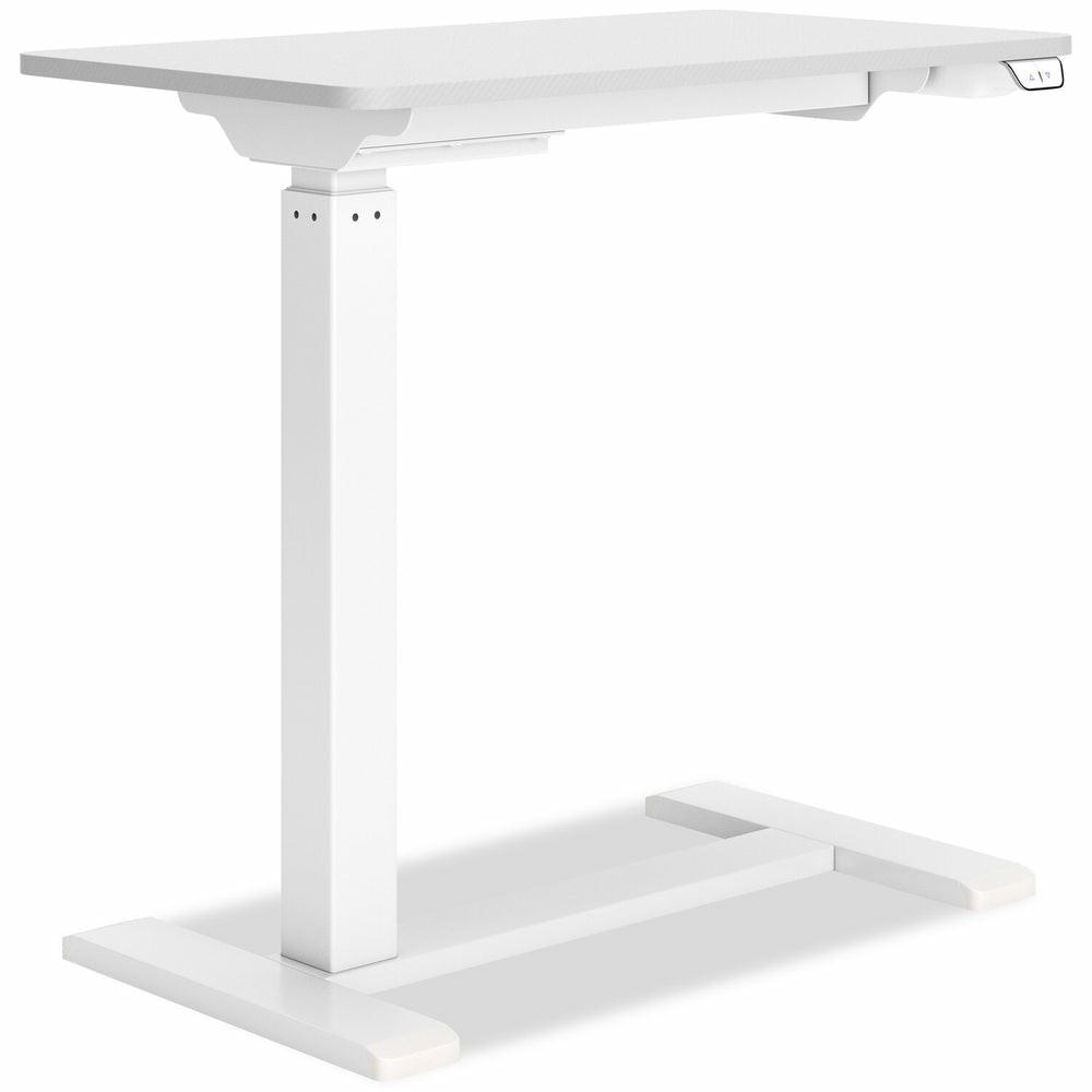 Steeve 27.63″ Height-Adjustable Side Desk – White Desks