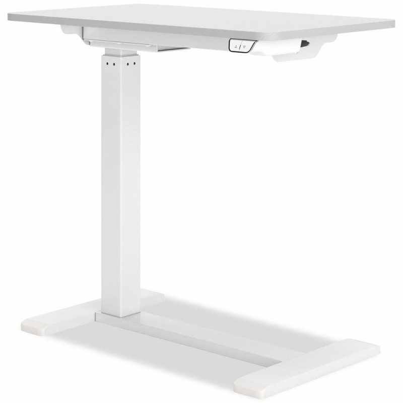 Steeve 27.63″ Height-Adjustable Side Desk – White Desks