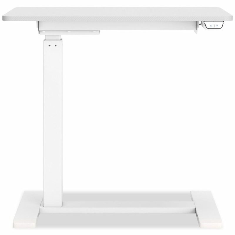 Steeve 27.63″ Height-Adjustable Side Desk – White Desks