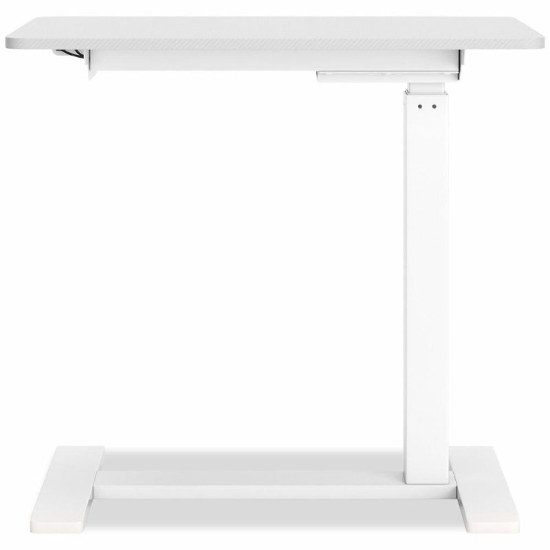 Steeve 27.63″ Height-Adjustable Side Desk – White Desks